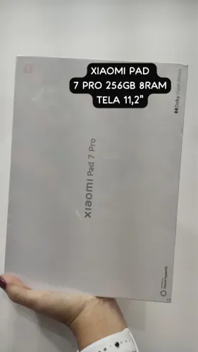 TABLET XIAOMI PAD 7 PRO 8GB RAM / 256GB TELA 11,2 POLEGADAS LACRADO NOVO