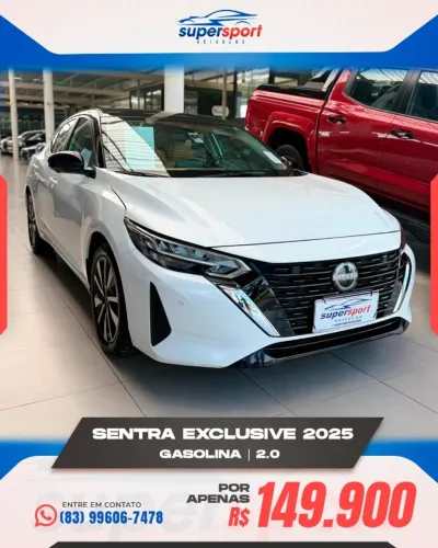 Nissan Sentra Exclusive 2.0 16V Aut. 2025