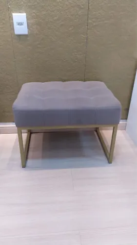 Banco puff decorativo 