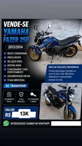 Fazer 250 2013