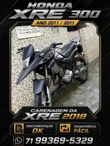 XRE 300 ( ROUPA 2018 )