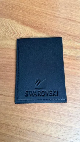 porta cartão swarovisk, novo