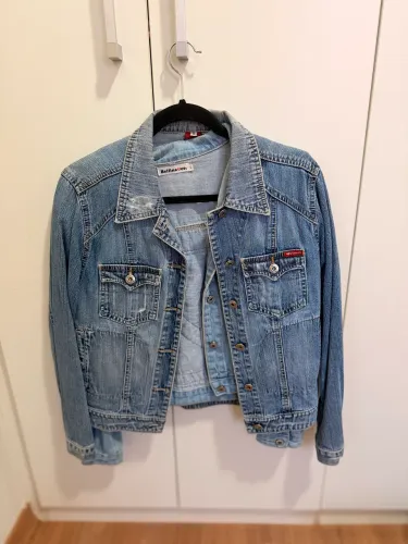 Jaqueta jeans claro