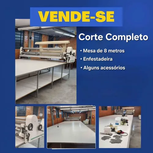 Enfestadeira e Mesa de corte