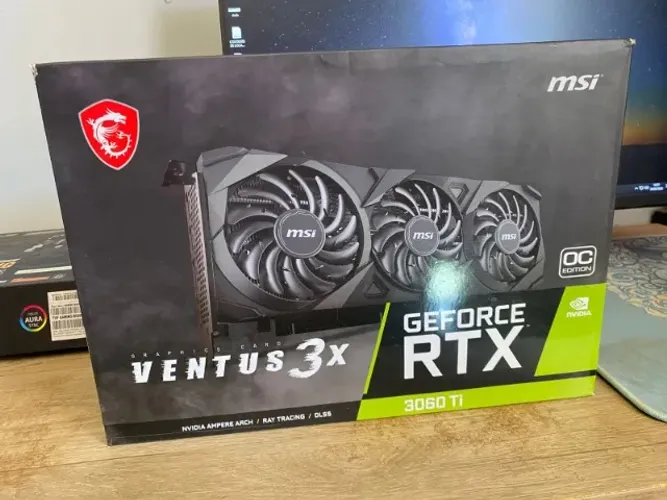 Placa de vídeo 3060ti msi 3x