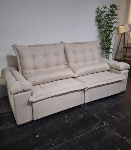 Sofá dream retrátil e reclinável 2.5m
