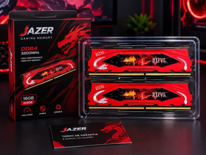 Memória RAM 2x de 8 GB