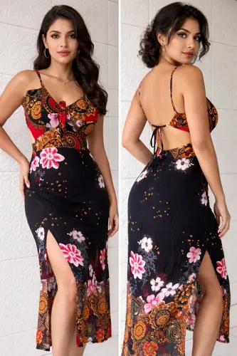 Vestido longo boho 