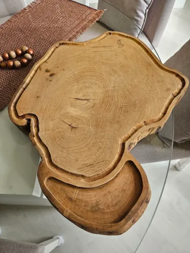 Tábua de Churrasco Rústica Artesanal - Pouco Uso ?