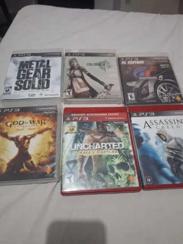 Jogos ps3 (preço na descrição