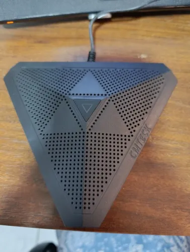 Microfone De Mesa Para Conferência Cmteck Usb