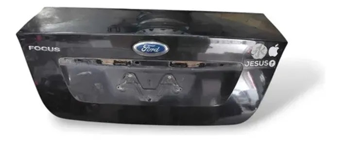 Tampa De Mala Ford Focus Sedan 2009 2013 Pelada Preto