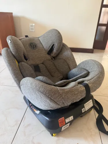 Cadeirinha para Carro Fisher-Price SnugFix 360º - Isofix - Cinza | 0 a 36 kg
