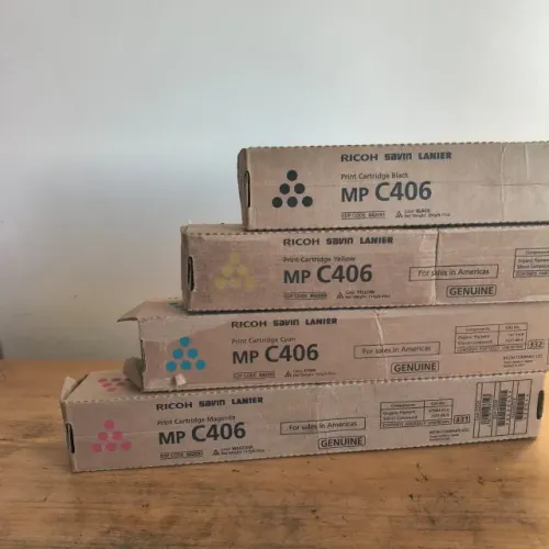 TONER KIT COMPLETO MP 406 ORIGINAL NOVO