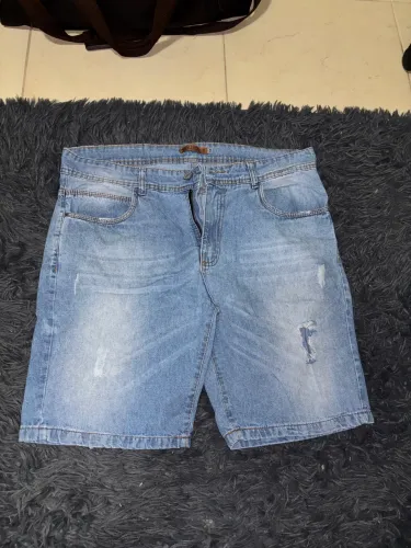 Bermuda Jeans Azul Claro
