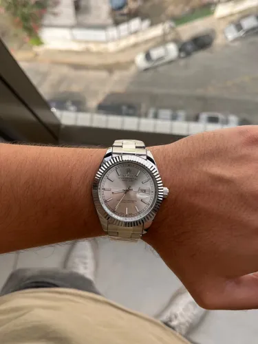 Rolex Linha Premium - Datejust 41 Silver Dial