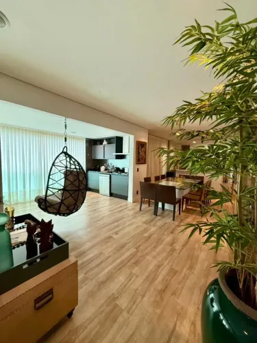 Apartamento no Villagio Toscana - 3 Suites - Alto Padrão - Mobiliado para Locação - Goiabe