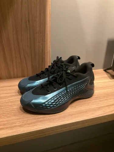 Anthony Edwards 1 Low (colorway Core Black / Silver Metallic)