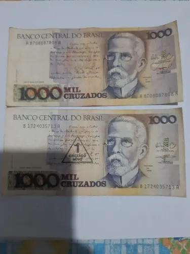 Nota dinheiro antiga 