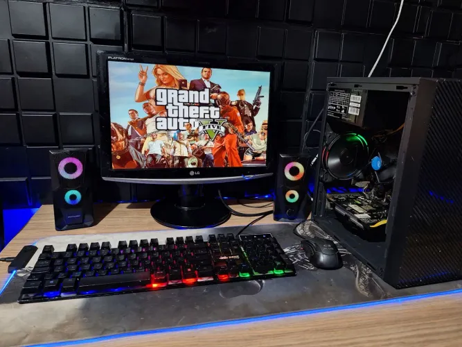 ? PC Gamer Completo i3 + 8GB RAM + SSD 120GB | Monitor + Teclado RGB + Mouse ?