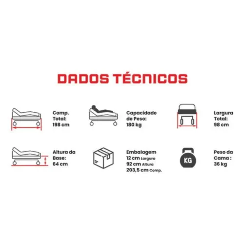 Cama hospitalar pro2