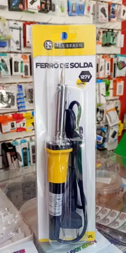 Ferro de Solda Profissional 60W 127V Alta Performance - Novo