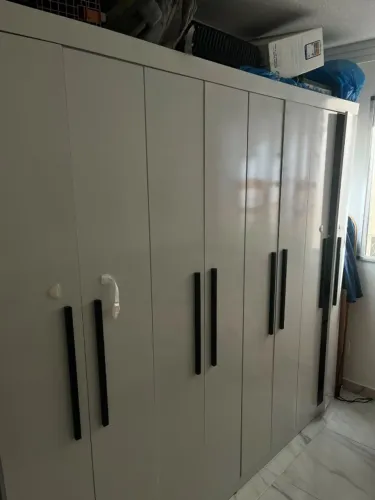 GUARDA ROUPA 8 PORTAS BRANCO