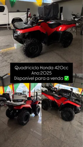 Quadriciclo Honda Fourtrax 420cc 2025