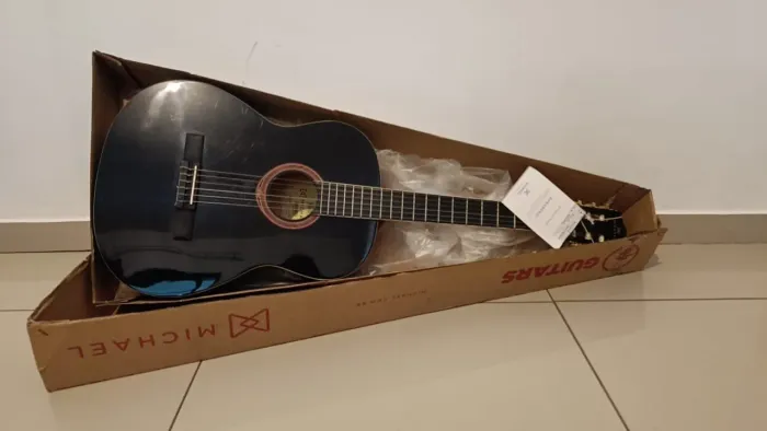Violão Clássico Michael Preto (Nylon) - NOVO na Caixa com Etiquetas!