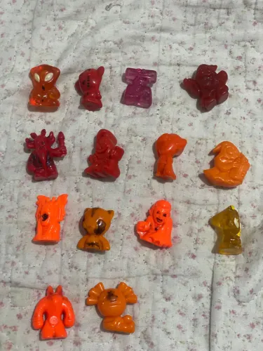 Geloucos e gelocosmicos laranja lote 