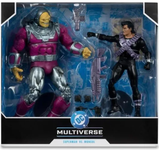 The Return of Superman DC Multiverse Superman vs. Mongul McFarlane