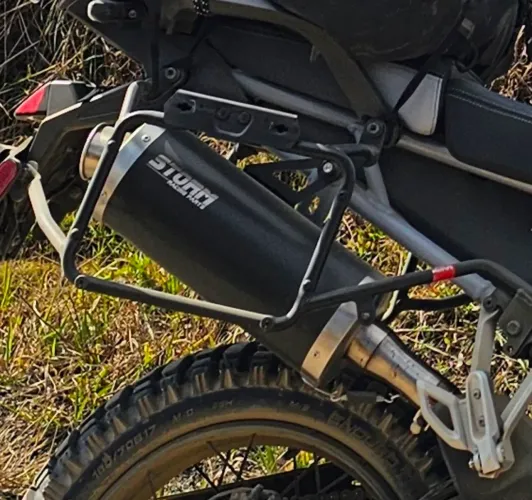 Ponteira Escapamento italiana Storm Mivv Tiger 900