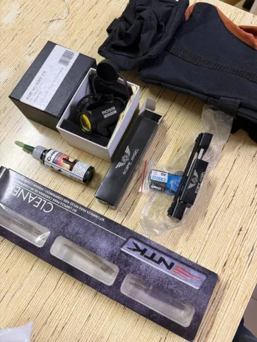 Kit Mira Red Dot M6 + Scope Angel + Limpeza Ntk + Sandbag
