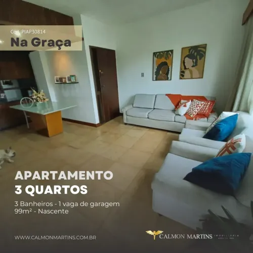 APARTAMENTO 3 QUARTOS Graça
