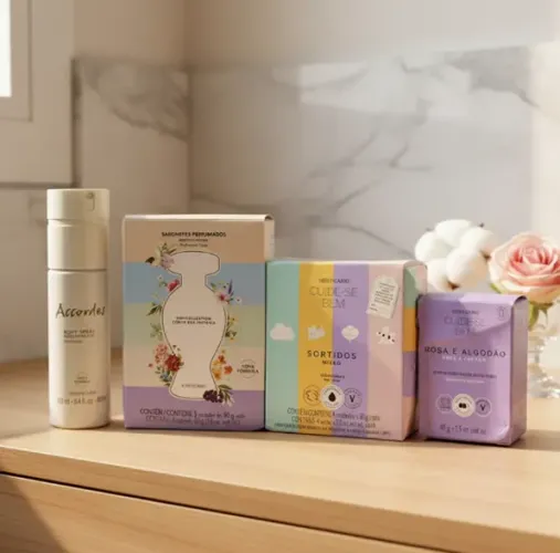 Kit O Boticário: Body Spray, Sabonetes E Creme Hidratante