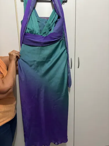 Vestido longo slim