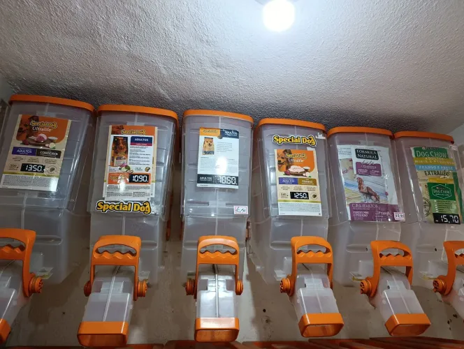 Dispenser para ração, milho, postura, etc.