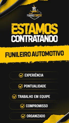 VAGA PARA FUNILEIRO AUTOMOTIVO