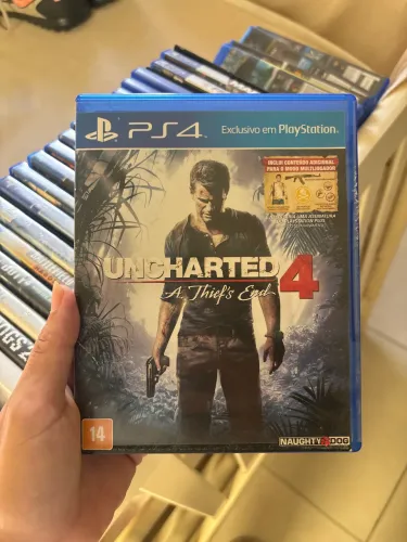 Jogo Ps4 - Uncharted 4 - CD PS4