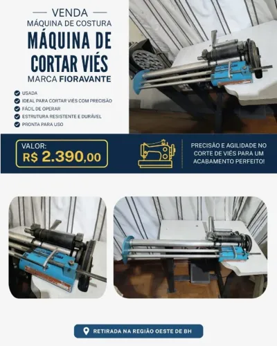 MÁQUINA PARA CONFECÇÃO 