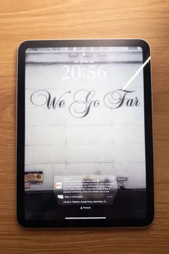 iPad 11ª Geração128GB Wi-Fi - Prata (menos de 1 ano de uso)