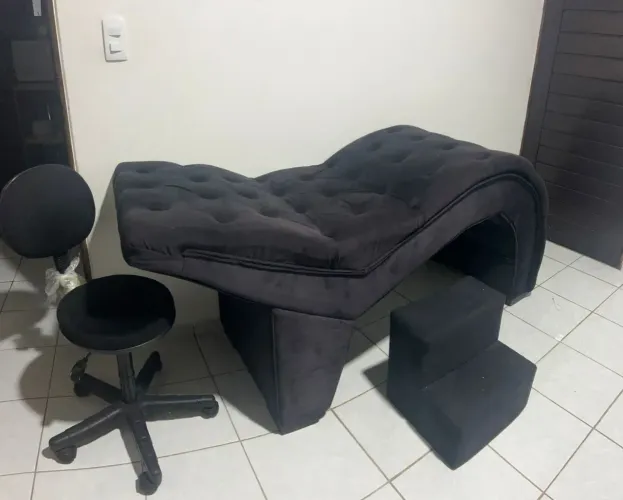 Kit maca e cadeira giratória