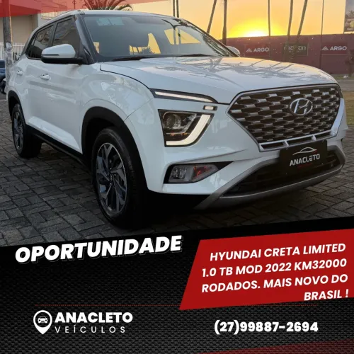 Hyundai Creta Limited 1.0 TB 12V Flex AUT 2022