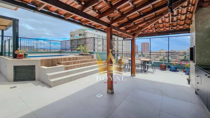 Cobertura duplex com 4 quartos à venda, 234 m² - Méier - Rio de Janeiro/RJ