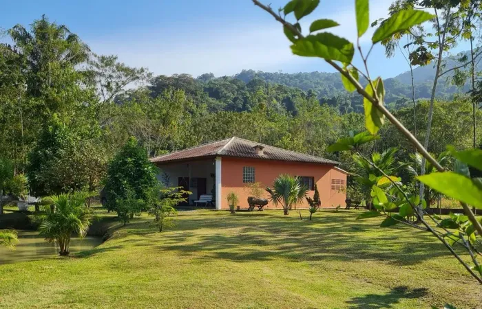 Chácara no condominio fechado , Parque serra mar em Ana dias, Itariri