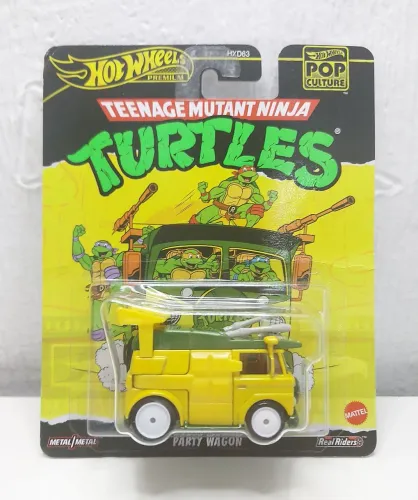 Hot Wheels Premium POP Culture / Party Wagon - Tartarugas Ninja