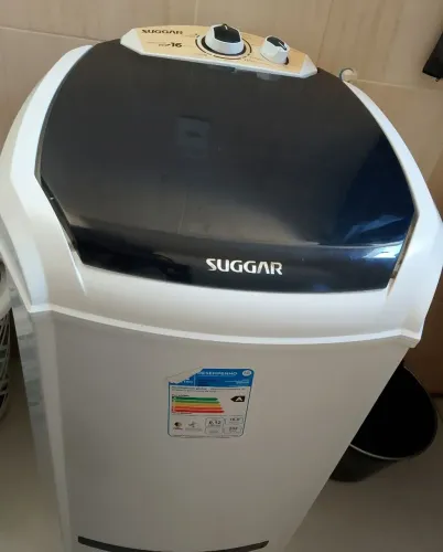 Máquina de lavar roupa Suggar 16kg