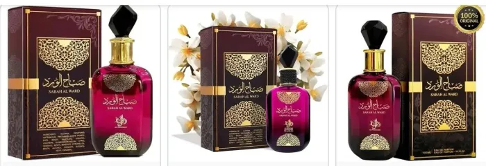 Sabah Al Ward feminino árabe perfume