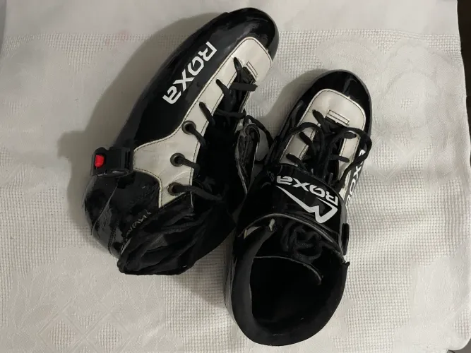 Bota patins speed Roxa