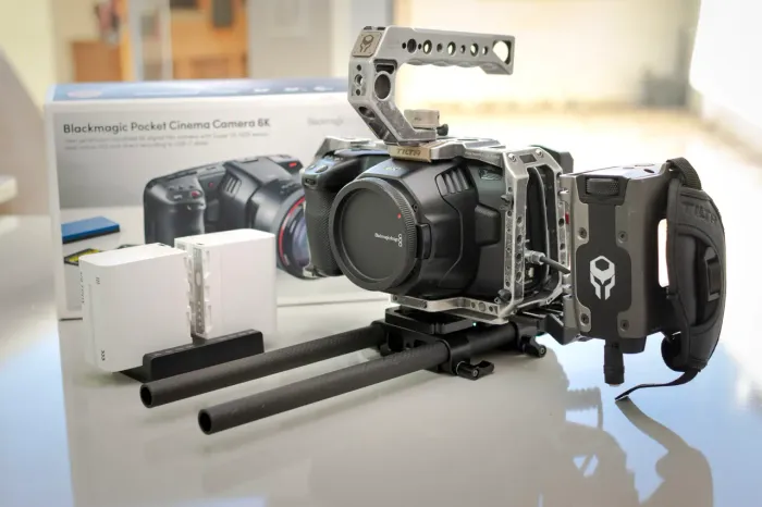 Blackmagic 6k + Acessórios